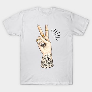 Ouija Hand - YES T-Shirt